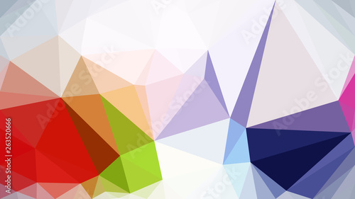 Colorful Polygonal Background Template