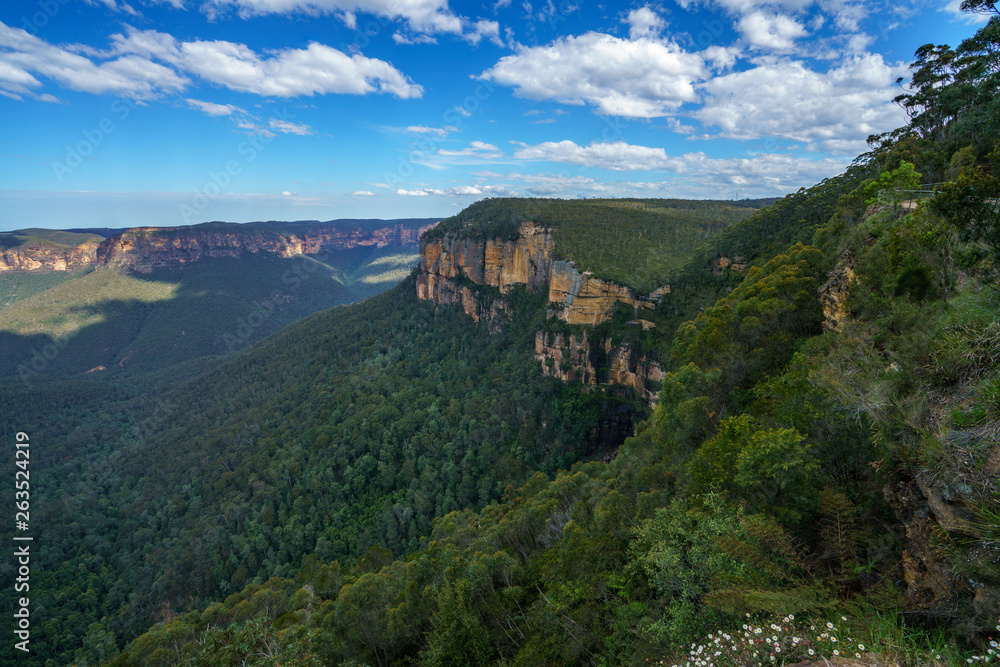 Obraz premium govetts leap lookout, blue mountains, australia 49