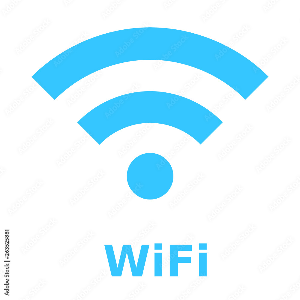Wifi internet icon vector Wifi internet icon vector