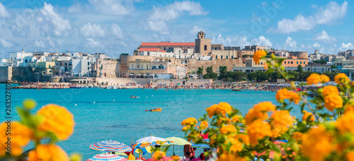 View of Otranto town, Puglia region, Italy
