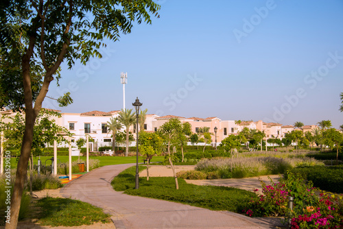 Luxury villa compound gated community residential development