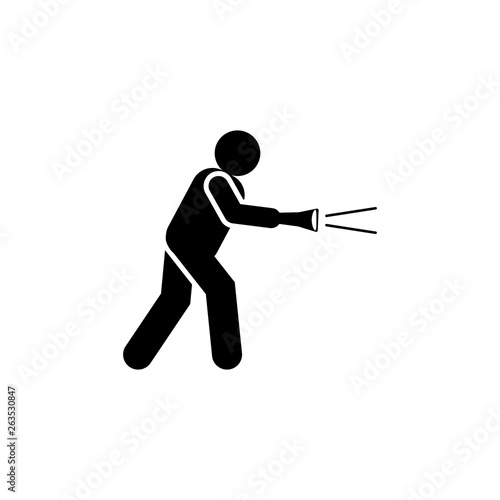 Stealing, thief, torchlight icon. Element of negative character traits icon. Premium quality graphic design icon. Signs and symbols collection icon for websites