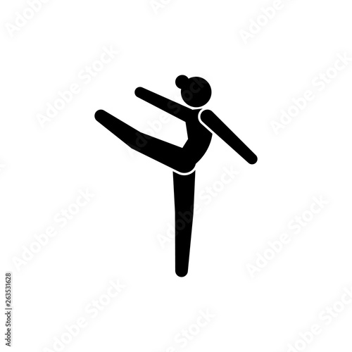 Women, yoga, position icon. Element of yoga position icon. Premium quality graphic design icon. Signs and symbols collection icon for websites