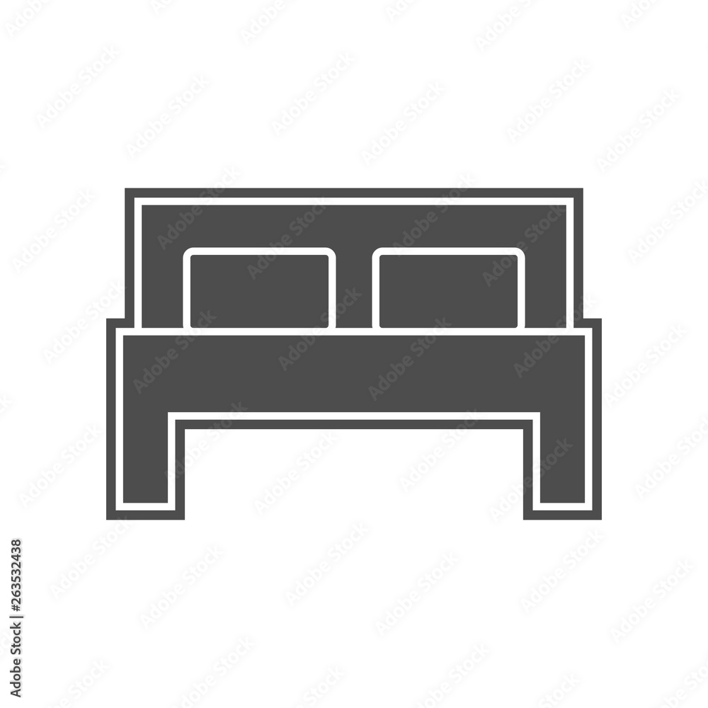 bed icon. Element of minimalistic for mobile concept and web apps icon. Glyph, flat icon for website design and development, app development bed icon. Element of minimalistic for mobile concept and web apps icon. Glyph, flat icon for website design and development, app development