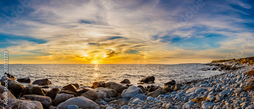 Photo Coastal shoreline seascapes of Nova Scotia.