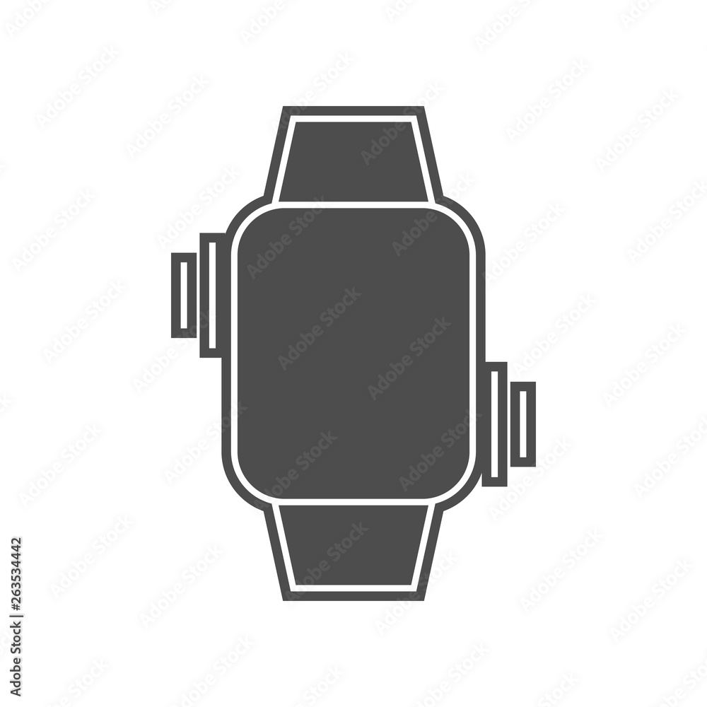 smart watch message icon. Element of minimalistic for mobile concept and web apps icon. Glyph, flat icon for website design and development, app development smart watch message icon. Element of minimalistic for mobile concept and web apps icon. Glyph, flat icon for website design and development, app development