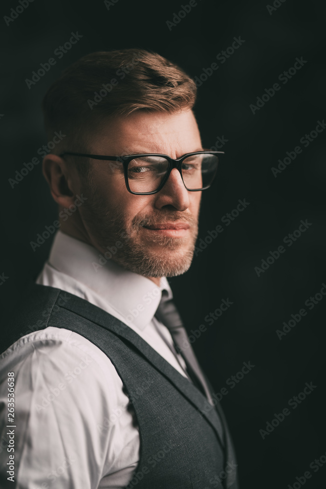 Obraz premium handsome mature man