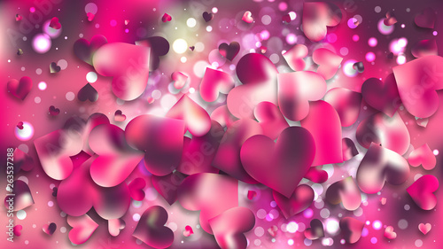 Pink Love Background