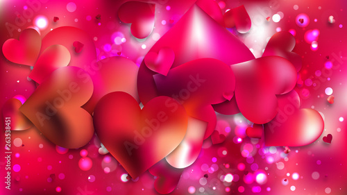 Pink Valentines Background