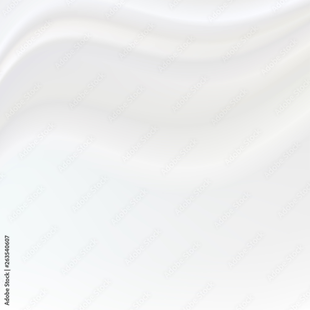 Silky white background with waves Silky white background with waves