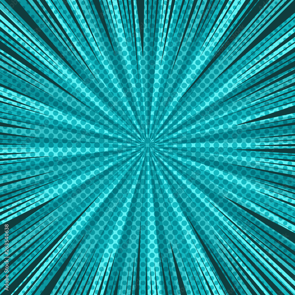 Fototapeta premium Comic page abstract background