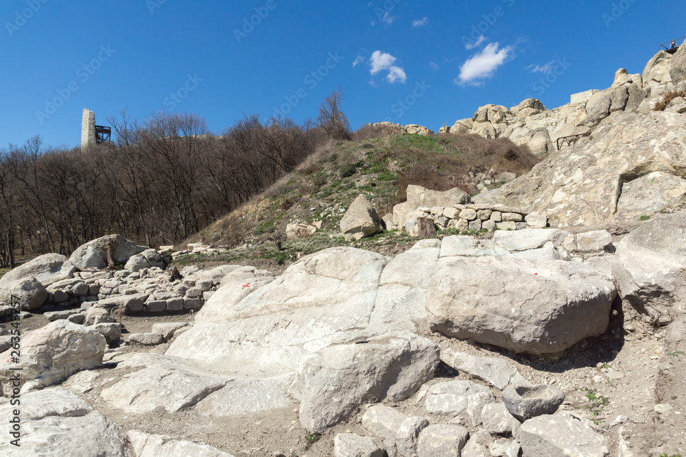 Ruins of Ancient Thracian city of Perperikon, Kardzhali Region, Bulgaria