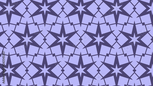 Purple Star Pattern Design
