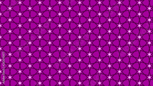 Purple Seamless Star Pattern Background
