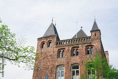 historical building with towers in Utrecht, The Netherlands 2