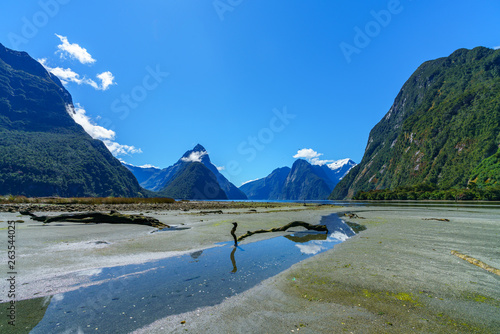 mountains in the clouds, milford sound, fiordland, new zealand 42