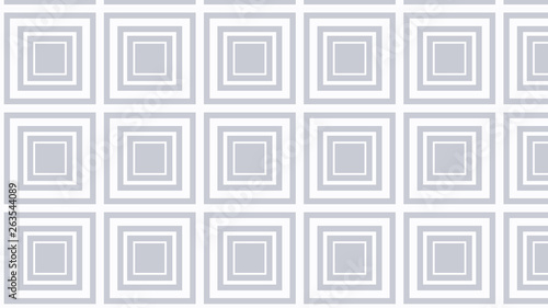 White Concentric Squares Background Pattern