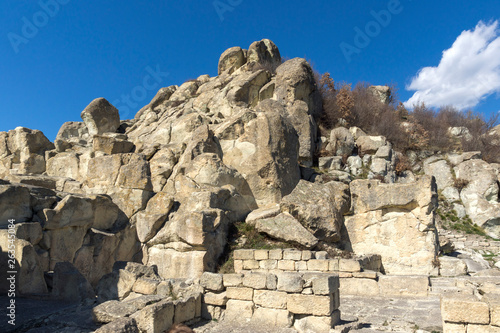 Ruins of Ancient Thracian city of Perperikon  Kardzhali Region  Bulgaria