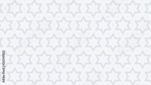 White Stars Pattern Illustrator