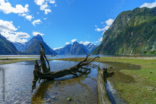 mountains in the clouds, milford sound, fiordland, new zealand 58