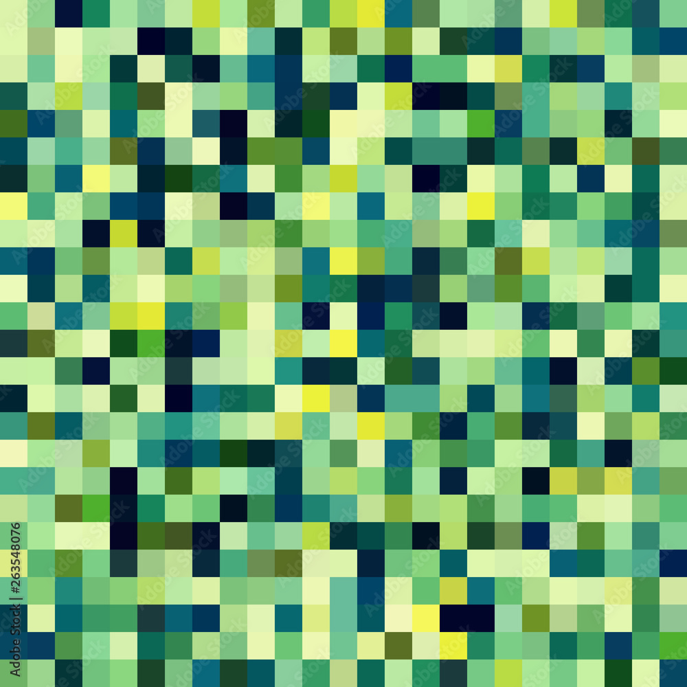Seamless abstract background with yellow, green squares, vector illustration Seamless abstract background with yellow, green squares, vector illustration