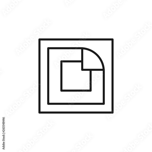 Quit smoking, nicotine patch icon. Element of quit smoking icon. Thin line icon for website design and development, app development. Premium icon