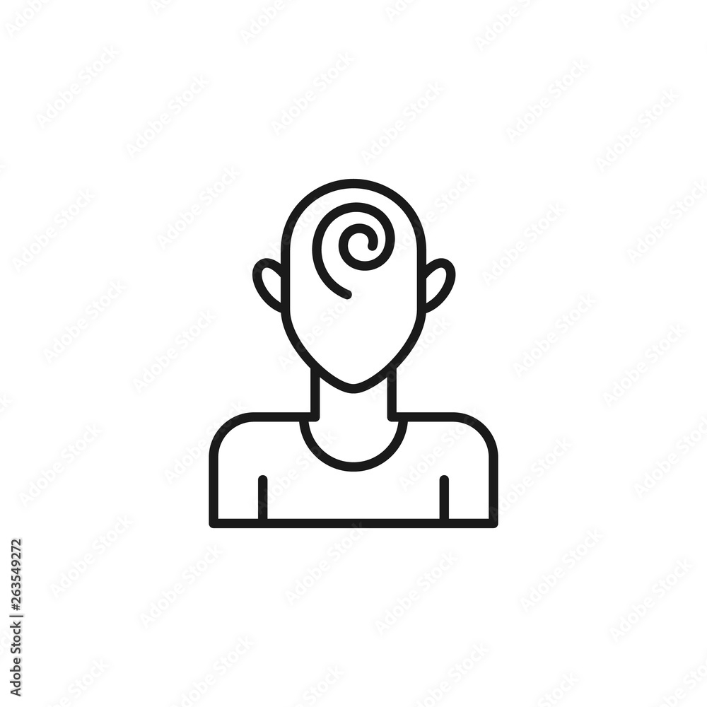 Quit smoking, hypnosis icon. Element of quit smoking icon. Thin line icon for website design and development, app development. Premium icon Quit smoking, hypnosis icon. Element of quit smoking icon. Thin line icon for website design and development, app development. Premium icon