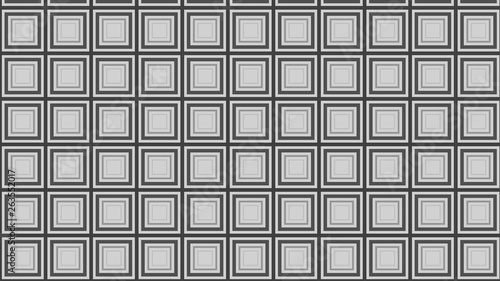 Grey Concentric Squares Pattern