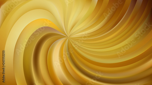 Abstract Gold Swirl Background