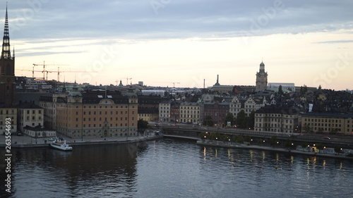 stockholm sunset 16:9 ratio