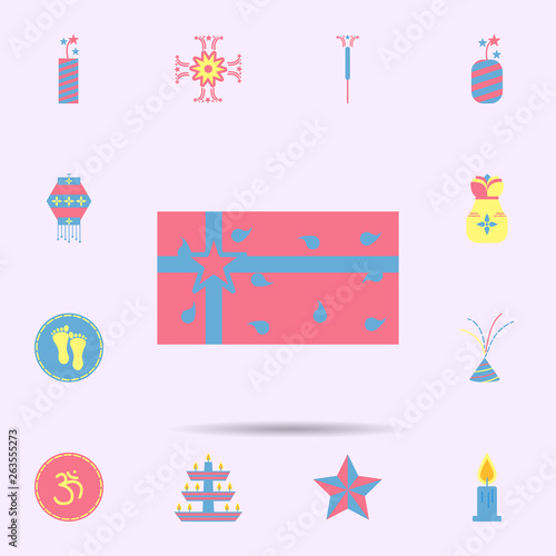 gift box icon. diwali icons universal set for web and mobile