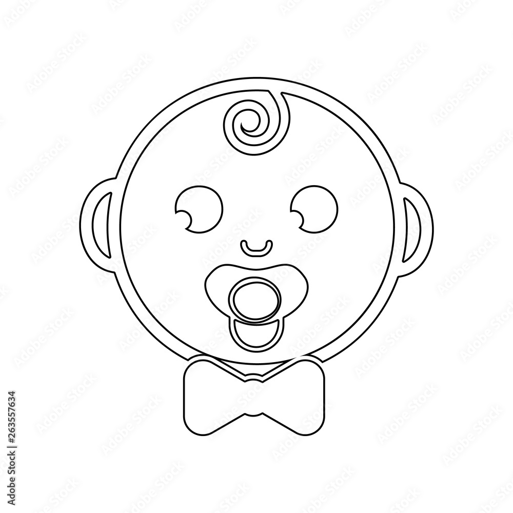 happy boy icon. Element of Baby for mobile concept and web apps icon. Outline, thin line icon for website design and development, app development happy boy icon. Element of Baby for mobile concept and web apps icon. Outline, thin line icon for website design and development, app development