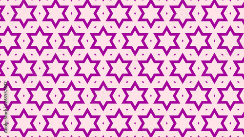 Purple Seamless Star Pattern Background Graphic