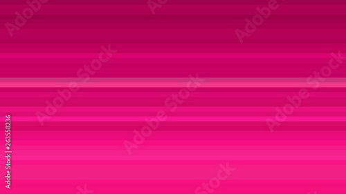 Hot Pink Horizontal Stripes Background Vector Illustration