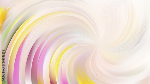 Abstract Light Color Swirl Background
