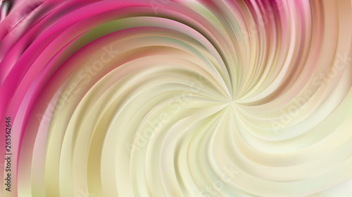 Pink and Beige Swirl Background Vector