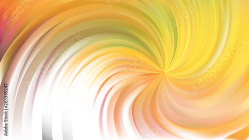 Abstract Light Yellow Swirl Background