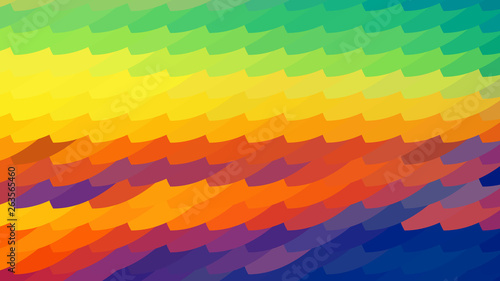 Colorful Geometric Shapes Background Vector