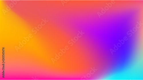 Abstract gradient colorful background. 