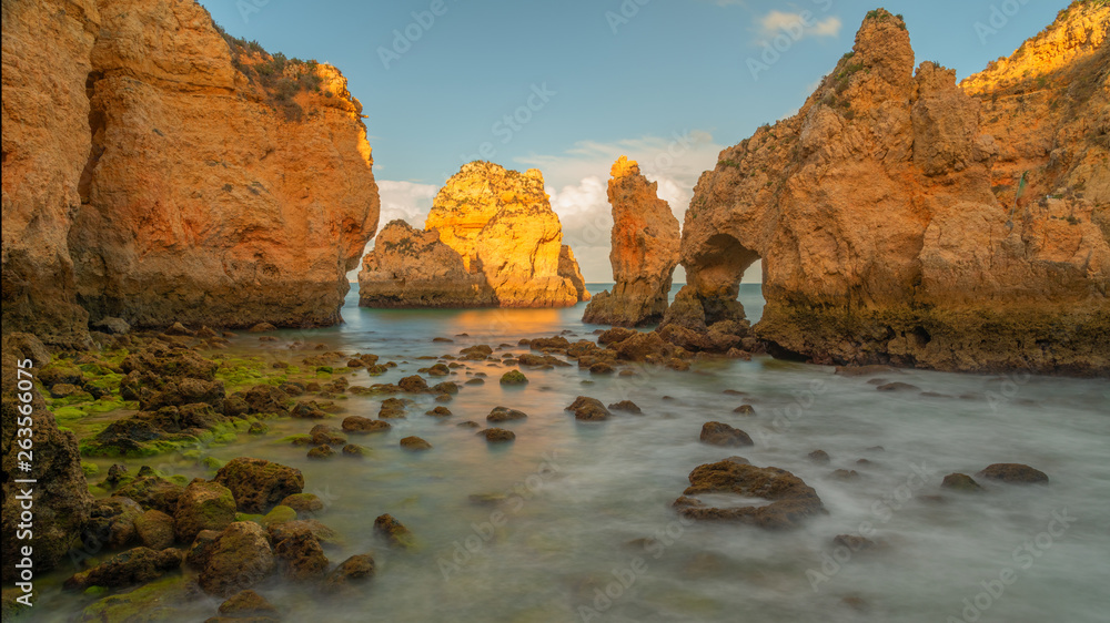 Scenic beautiful landscape, Algarve, Portugal