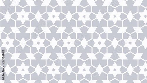 White Stars Pattern Design