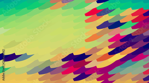 Abstract Colorful Geometric Shapes Background