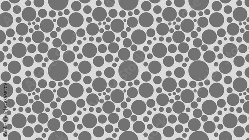 Grey Seamless Random Dots pattern