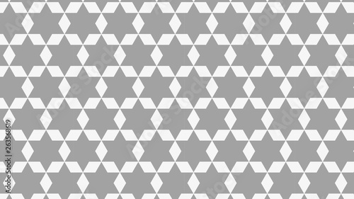 Grey Star Pattern Graphic