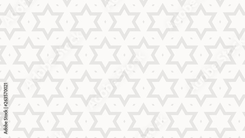 White Stars Background Pattern Vector