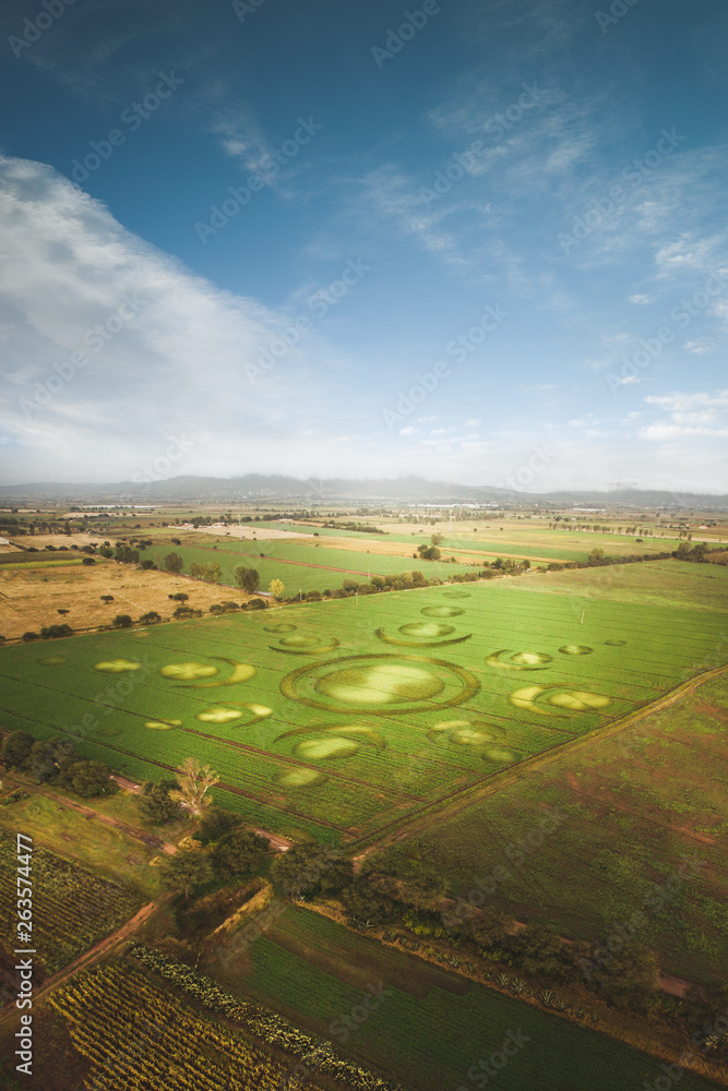 crop circles made by an ufo