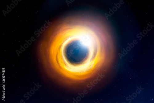 Black hole expanding in the universe