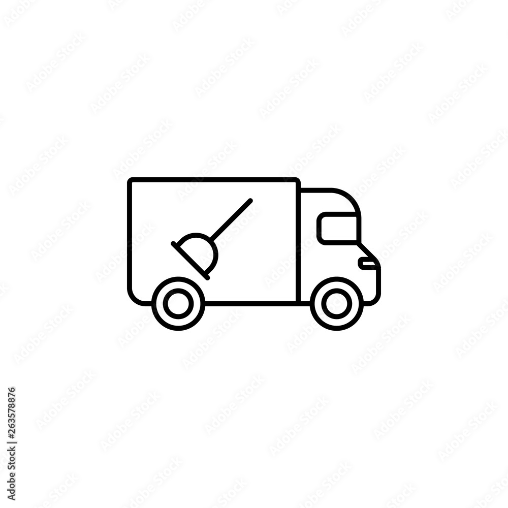 plumbing service icon. Element of plumbering icon. Thin line icon for website design and development, app development. Premium icon plumbing service icon. Element of plumbering icon. Thin line icon for website design and development, app development. Premium icon
