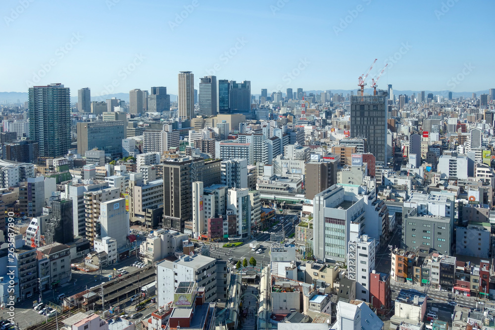 Fototapeta premium Pejzaż Osaka