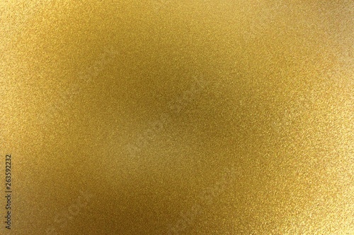 Abstract texture background, sparkle brushed golden metallic sheet